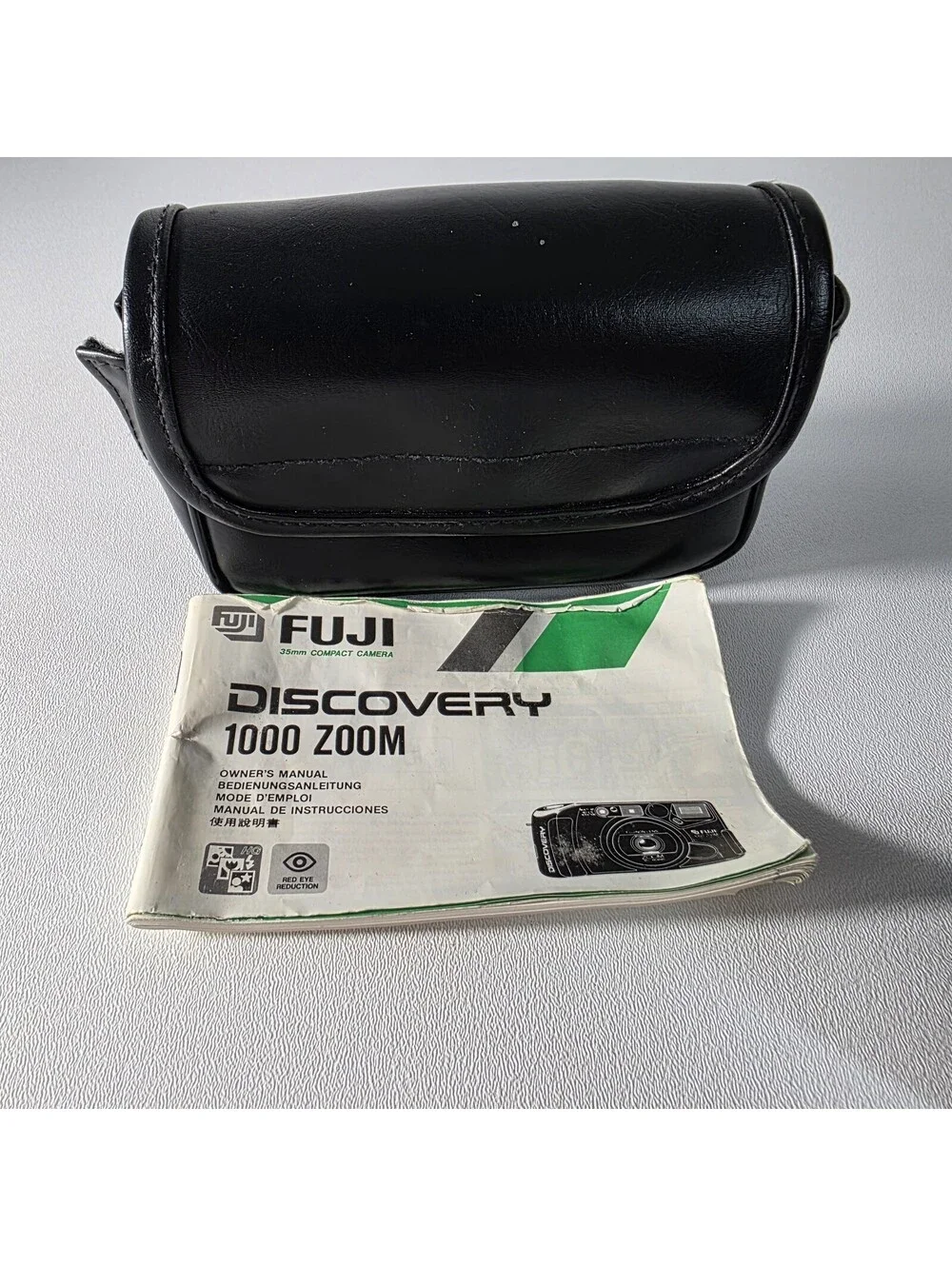 Fuji Film Camera | Fuji Discovery 1000 Zoom 35mm With Manual And Case